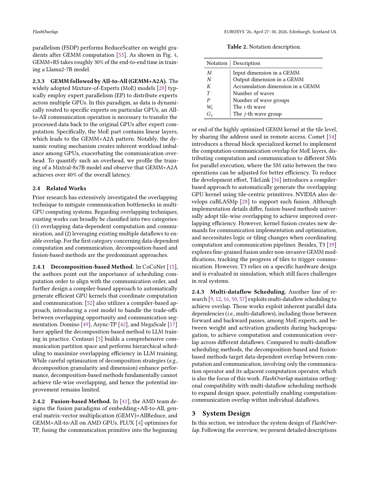 Figure 3: Comparison of overlap methods - Decomposition, Fusion, and Signaling